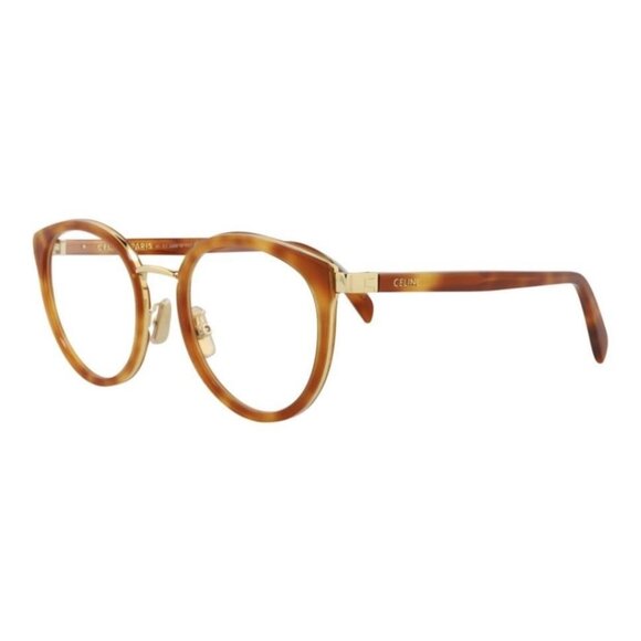 Celine Womens Round/Oval Havana Havana Transparent Fashion Designer Eyewear - Picture 1 of 4
